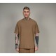 BODY MAX PR-9010 BROWN T-SHIRT Oversized relaxed fit BODY MAX PR-9010 BROWN T-SHIRT Oversized relaxed fit