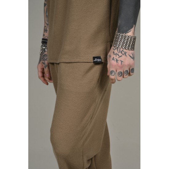 BODY MAX PR-9010 BROWN T-SHIRT Oversized relaxed fit BODY MAX PR-9010 BROWN T-SHIRT Oversized relaxed fit