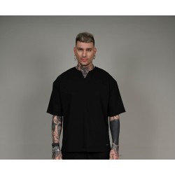 BODY MAX PR-9022 BLACK T-SHIRT OVERSIZED 