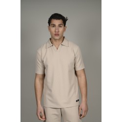 BODY MAX PR-9007 BEIGE POLO χωρίς κουμπιά
