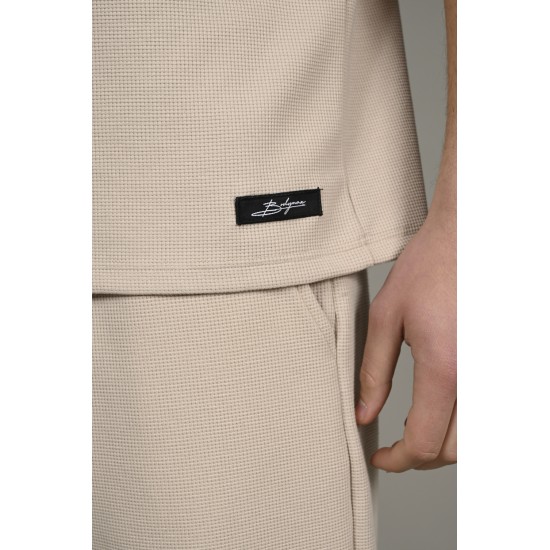 BODY MAX PR-9007 BEIGE POLO χωρίς κουμπιά