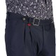 DEZIGN T-2215 BLUE Παντελόνι με διπλές πιέτες