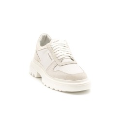 Ανδρικά Δερμάτινα Sneakers Λευκά/Ice – (2406 White/Ice)