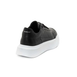 FENOMILANO Ανδρικά Δερμάτινα Δίπατα Sneakers 2504 Black FENOMILANO Ανδρικά Δερμάτινα Δίπατα Sneakers 2504 Black