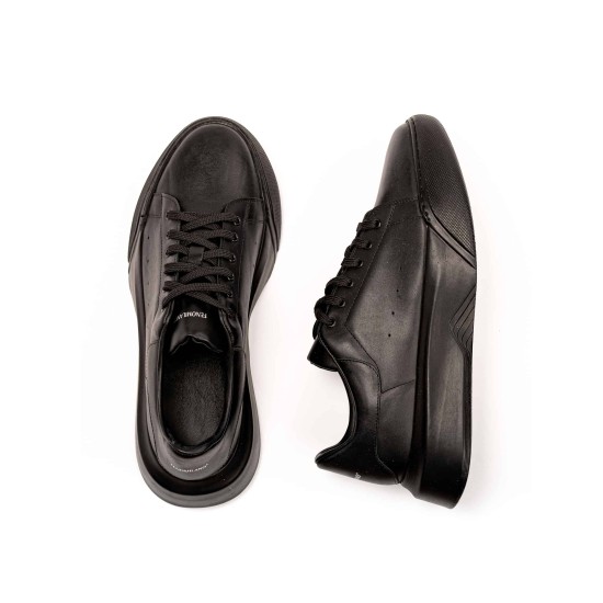 FENOMILANO 2317 BLACK Ανδρικά δίπατα sneaker 