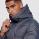 FUNKY BUDDHA FBM006-339-01 DUSTY BLUE Ανδρικό puffer μπουφάν