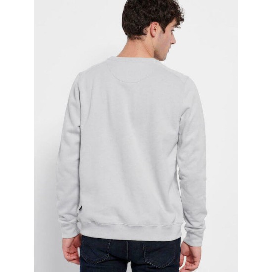 FUNKY BUDDHA FBM006-012-06 STONE GREY Ανδρικό φούτερ