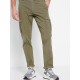 FUNKY BUDDHA FBM007-030-02 Khaki Ανδρικό παντελόνι cargo 