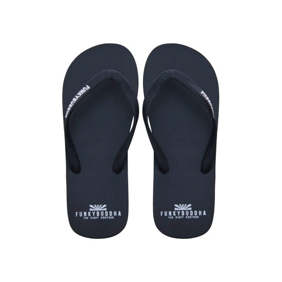 FUNKY BUDDHA FBM007-006-08 Black Ανδρικές σαγιονάρες