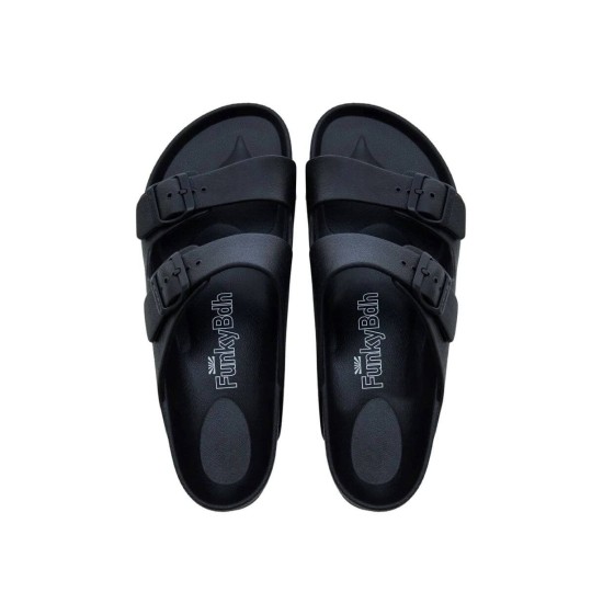 FUNKY BUDDHA FBM007-010-08 Black pool slide σαγιονάρες