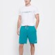 FUNKY BUDDHA FBM007-050-03 EMERALD Essential αθλητική βερμούδα με λογότυπο