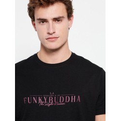 FUNKY BUDDHA FBM007-023-04 BLACK T-shirt FUNKY BUDDHA FBM007-023-04 BLACK T-shirt