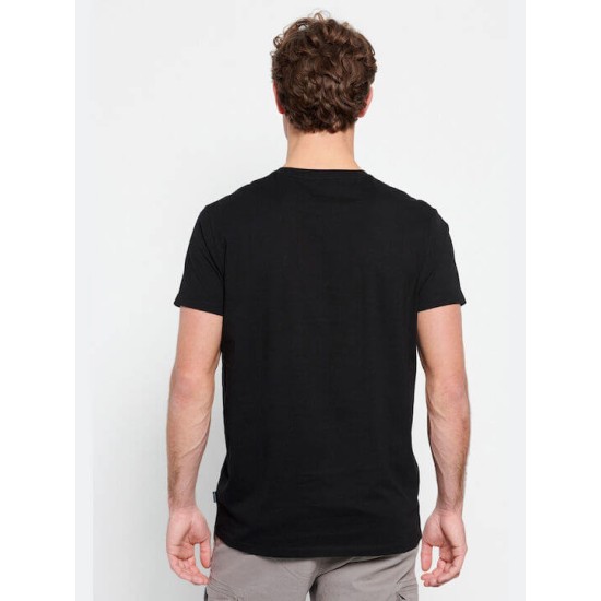 FUNKY BUDDHA FBM007-023-04 BLACK T-shirt