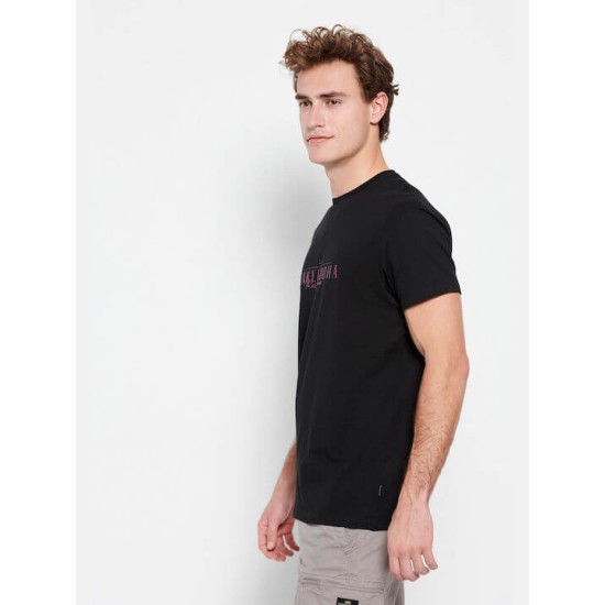 FUNKY BUDDHA FBM007-023-04 BLACK T-shirt