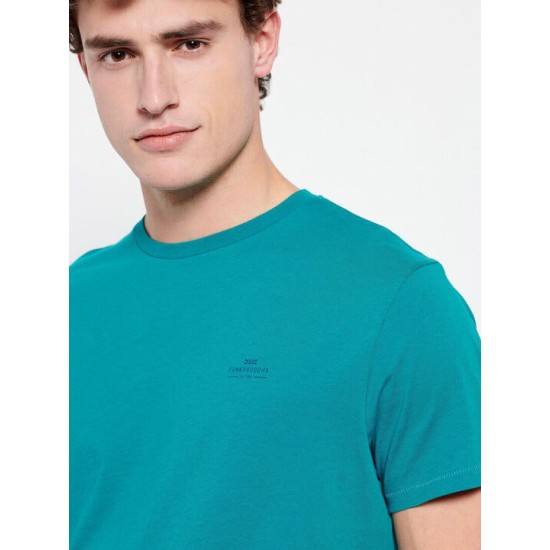 FUNKY BUDDHA FBM007-001-04 Emerald T-shirt