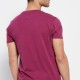 FUNKY BUDDHA FBM007-329-04 LT AUBERGINE T-shirt