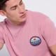 FUNKY BUDDHA FBM007-062-04 Pink T-shirt