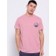 FUNKY BUDDHA FBM007-062-04 Pink T-shirt