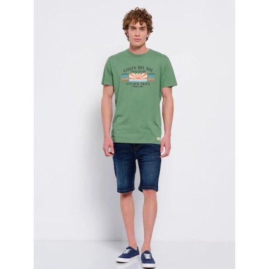 FUNKY BUDDHA FBM007-061-04 Dk-Ivy T-shirt