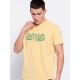 FUNKY BUDDHA FBM007-037-04 VANILLA YELLOW T-shirt