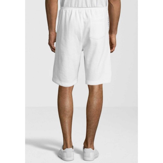 FUNKY BUDDHA FBM043-03119 WHITE Αθλητική Βερμούδα 