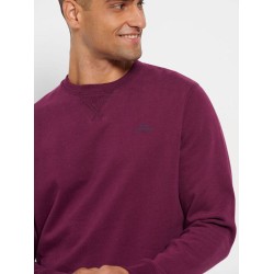 FUNKY BUDDHA FBM008-003-06 GRAPE Essential φούτερ με τυπωμένο logo