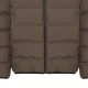  Ανδρικό puffer μπουφάν με κουκούλα OLIVE BROWN FBM008-038-01