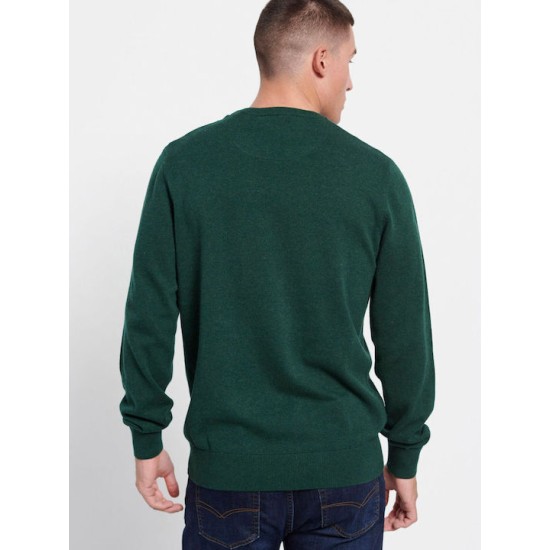 FUNKY BUDDHA FBM008-008-09 PINE GREEN Πουλόβερ 