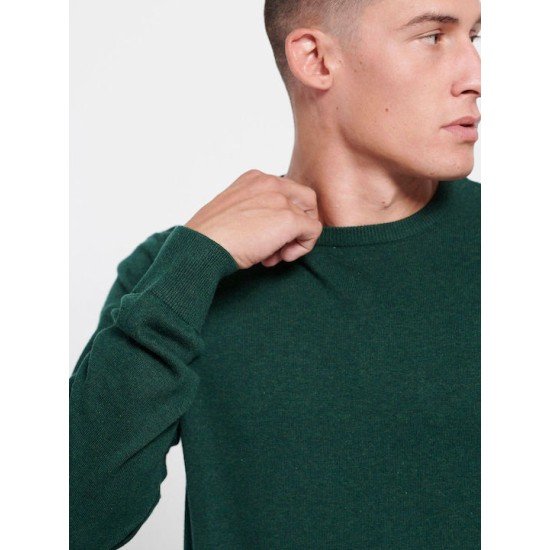 FUNKY BUDDHA FBM008-008-09 PINE GREEN Πουλόβερ 