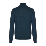 Funky Buddha Ανδρικό Πουλόβερ Μακρυμάνικο Ζιβάγκο OCEAN BLUE MEL FBM008-005-09
