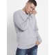 Funky Buddha Ανδρικό Πουλόβερ Μακρυμάνικο Grey Mel ΓκριFBM008-019-09