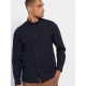 FUNKY BUDDHA FBM008-001-05 DK NAVY Πουκάμισο μακρύ