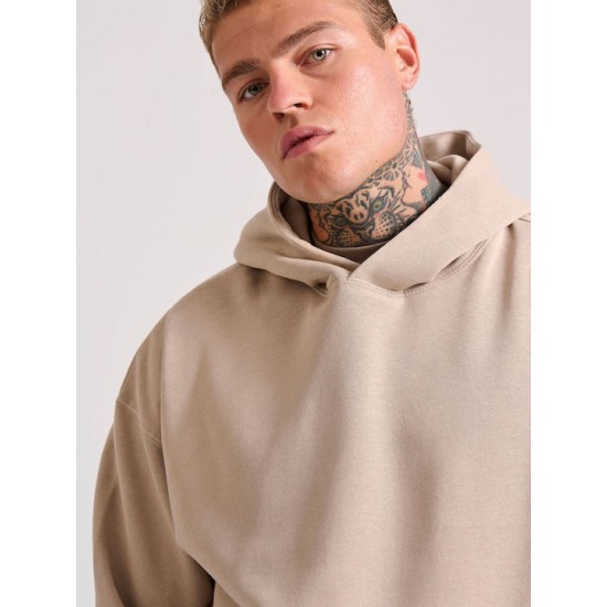 FUNKY BUDDHA fbm010-048-06 ASH Φούτερ με κουκούλα