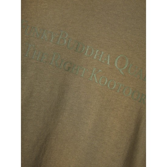 FUNKY BUDDHA FBM010-007-07 CEMENT Μακρυμάνικη μπλούζα