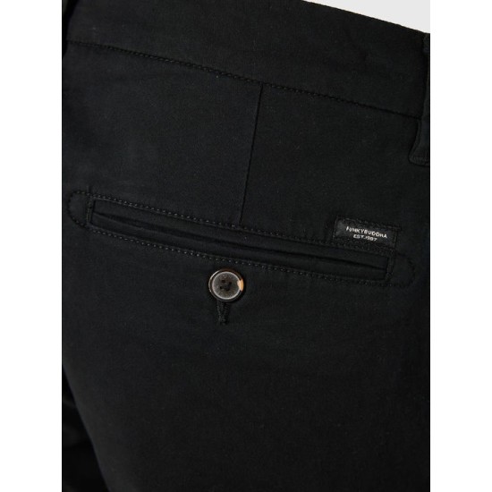 Ανδρικό chino παντελόνι FBM010-001-02 BLACK