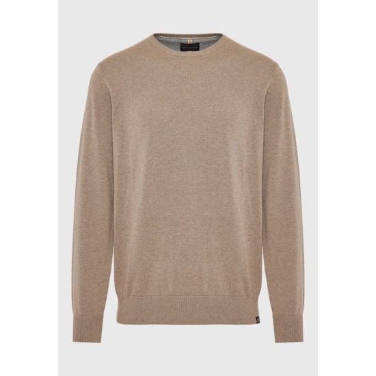 FUNKY BUDDHA FBM010-001-09 CIGAR MEL Πουλόβερ 