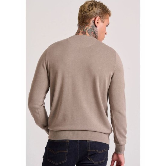 FUNKY BUDDHA FBM010-001-09 CIGAR MEL Πουλόβερ 