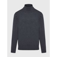 Funky Buddha Ανδρικό Πουλόβερ Μακρυμάνικο Ζιβάγκο FBM010-005-09 NAVY