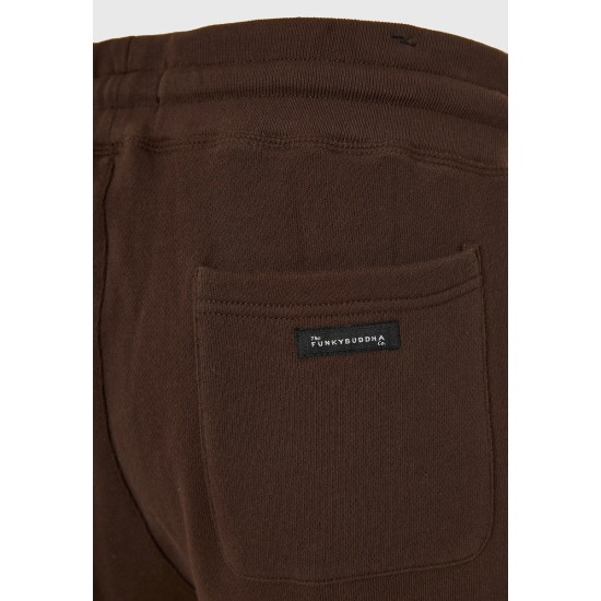 FUNKY BUDDHA FBM012-050-02 ESPRESSO Φόρμα με φερμουάρ