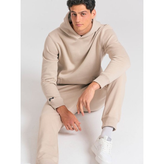 FUNKY BUDDHA FBM012-050-02 GREIGE Φόρμα με φερμουάρ