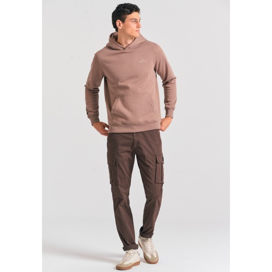 FUNKY BUDDHA FBM012-002-06 CIGAR Φούτερ με κουκούλα