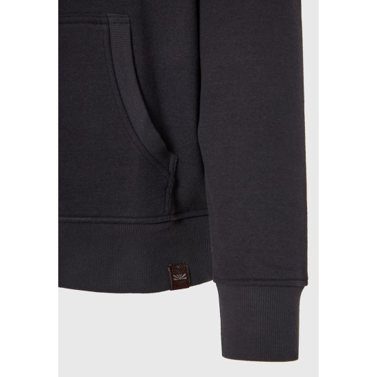 FUNKY BUDDHA FBM012-028-06 ANTHRACITE Φούτερ με κουκούλα