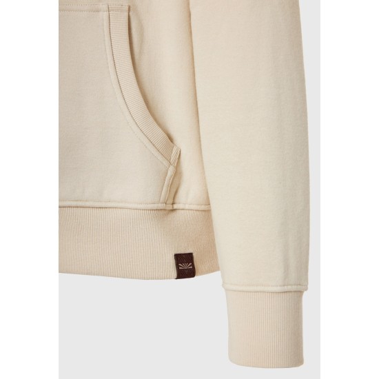 FUNKY BUDDHA FBM012-028-06 CLOUD CREAM Φούτερ με κουκούλα