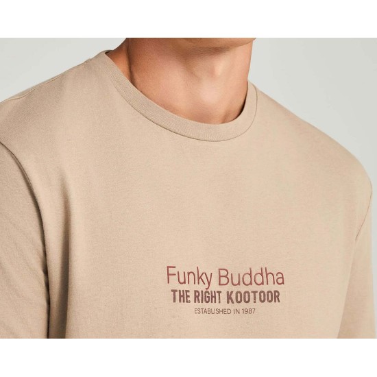 FUNKY BUDDHA FBM012-003-07 CIGAR Μακρυμάνικη μπλούζα