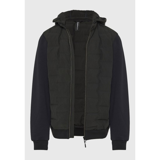 FUNKY BUDDHA FBM012-007-01 BLACK Χειμωνιάτικο Μπουφάν Softshell 