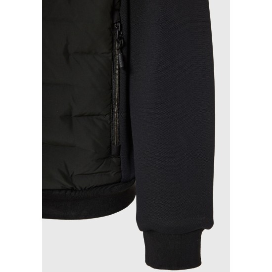 FUNKY BUDDHA FBM012-007-01 BLACK Χειμωνιάτικο Μπουφάν Softshell 