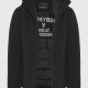 FUNKY BUDDHA FBM012-015-01 BLACK Ανδρικό casual μπουφάν με κουκούλα