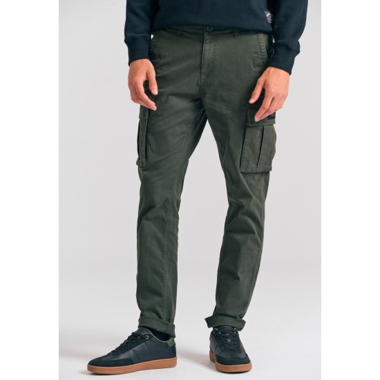 FUNKY BUDDHA FBM012-002-02 FOREST NIGHT Ανδρικό cargo παντελόνι