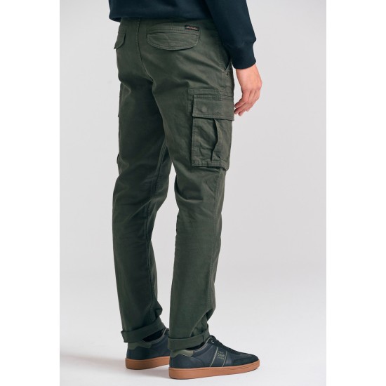 FUNKY BUDDHA FBM012-002-02 FOREST NIGHT Ανδρικό cargo παντελόνι