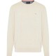 FUNKY BUDDHA FBM012-001-09 IVORY Ανδρικό βαμβακερό πουλόβερ